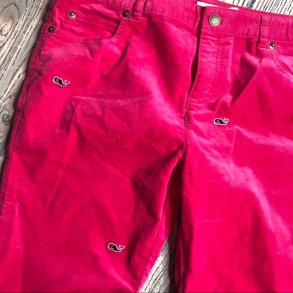Vineyard Vines Other - 💚Vineyard Vines pink velveteen jeans